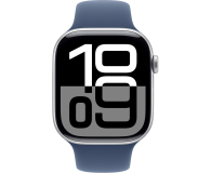 Apple Watch 10 42/Srebrne Aluminum/Niebieski Pasek S/M GPS - 1278079 - zdjęcie 2